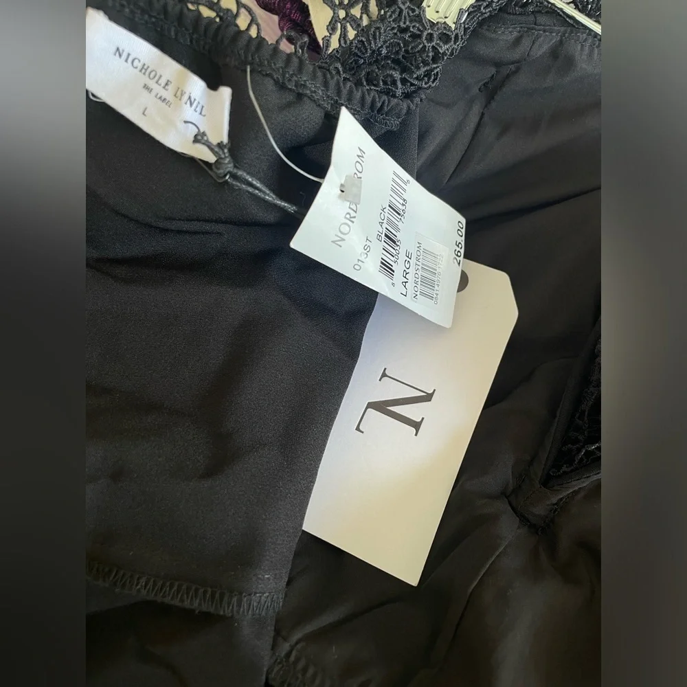 NWT Nichole Lynel The Label Bodysuit In Black - Picture 9 of 12